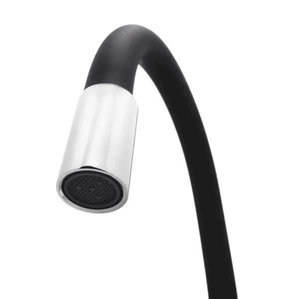 Misturador para Cozinha Mesa 1/4V Bica Alta Preto Color 3369 C61 DN15 - Imagem 3