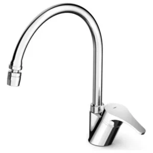 Misturador Monocomando para Cozinha de Mesa - Bica Alta Móvel