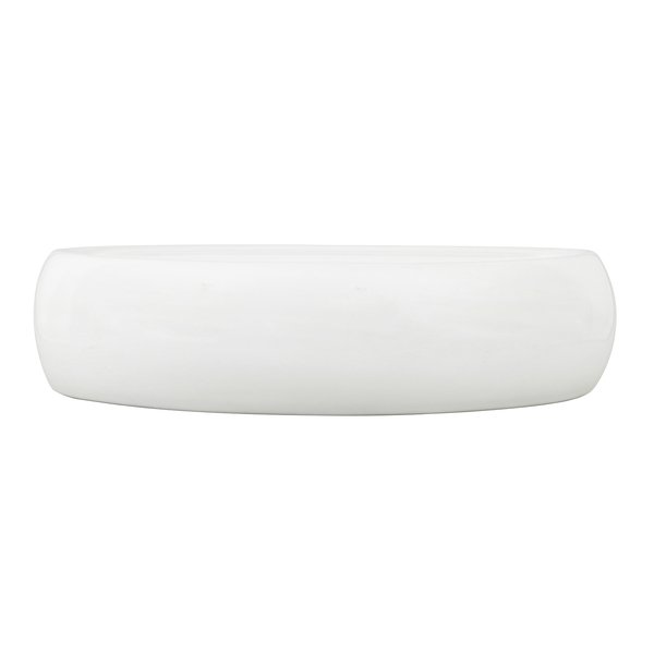 Cuba para Banheiro de Apoio Louça Oval Branca 49x38cm com Mesa Toulon Sensea - Imagem 3