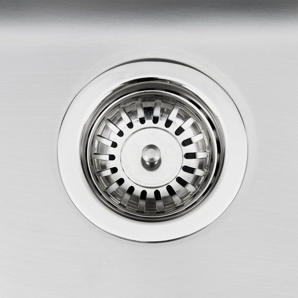 Cuba para Cozinha Simples de Embutir em Aço Inox 304 Fosco Retangular 40x34x17cm 0,6mm 4.1/2" Prime Tramontina - Imagem 3