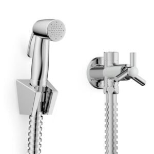 Ducha Higiênica com Derivação 1,2m Cromada Metal One Celite