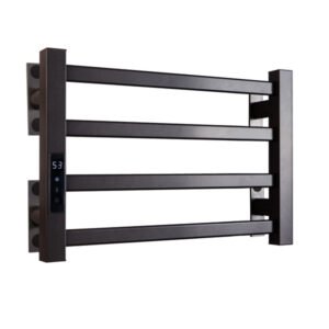 Toalheiro Elétrico Térmico Aquecido 30x 45 Preto 110v  (0)