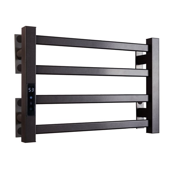 Toalheiro Elétrico Térmico Aquecido 30x 45 Preto 110v  (0)
