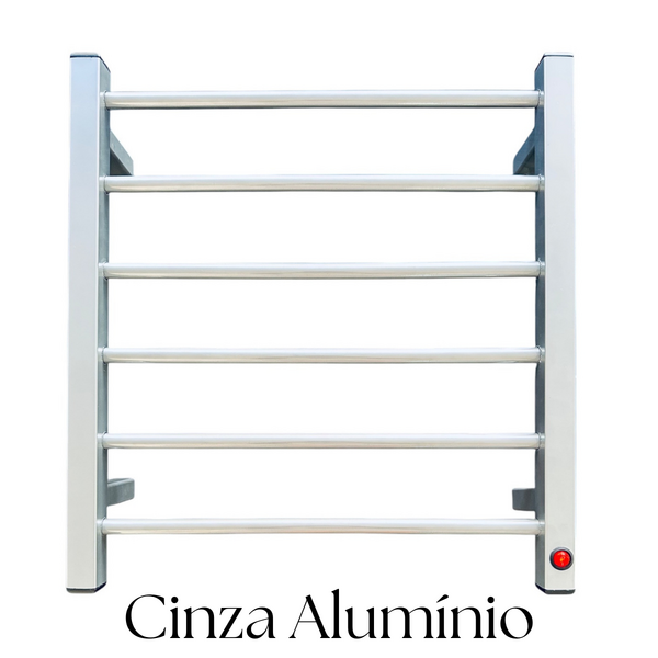 Toalheiro Térmico Concept Cinza Alumínio 220v - Fio Lado Direito  (0)