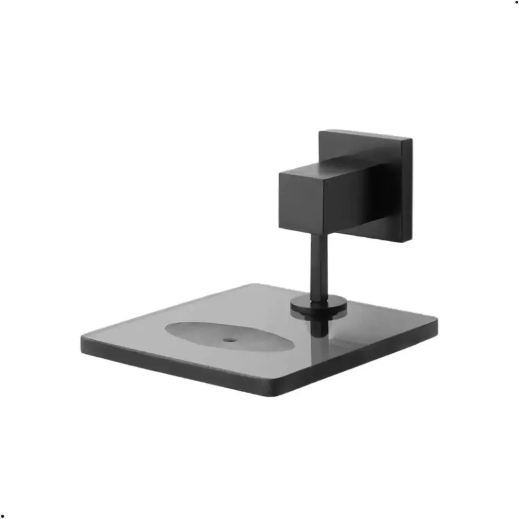 SABONETEIRA QUADRADA PRETA