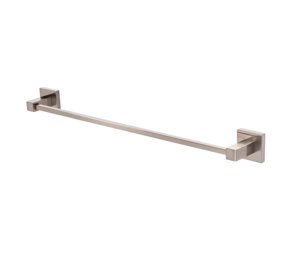 Kit de Banheiro Quadritt 4 Peças Escovado Metal