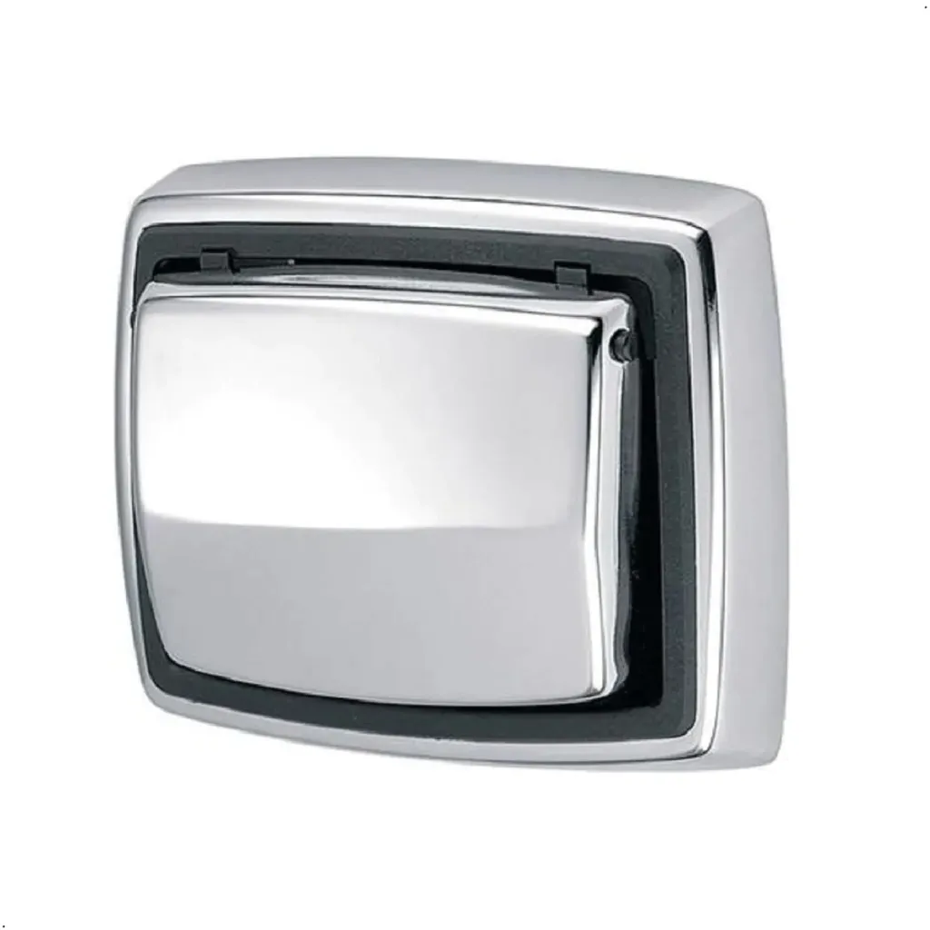 Acabamento Para Válvula De Descarga Abs Hydra Blukit Cromado