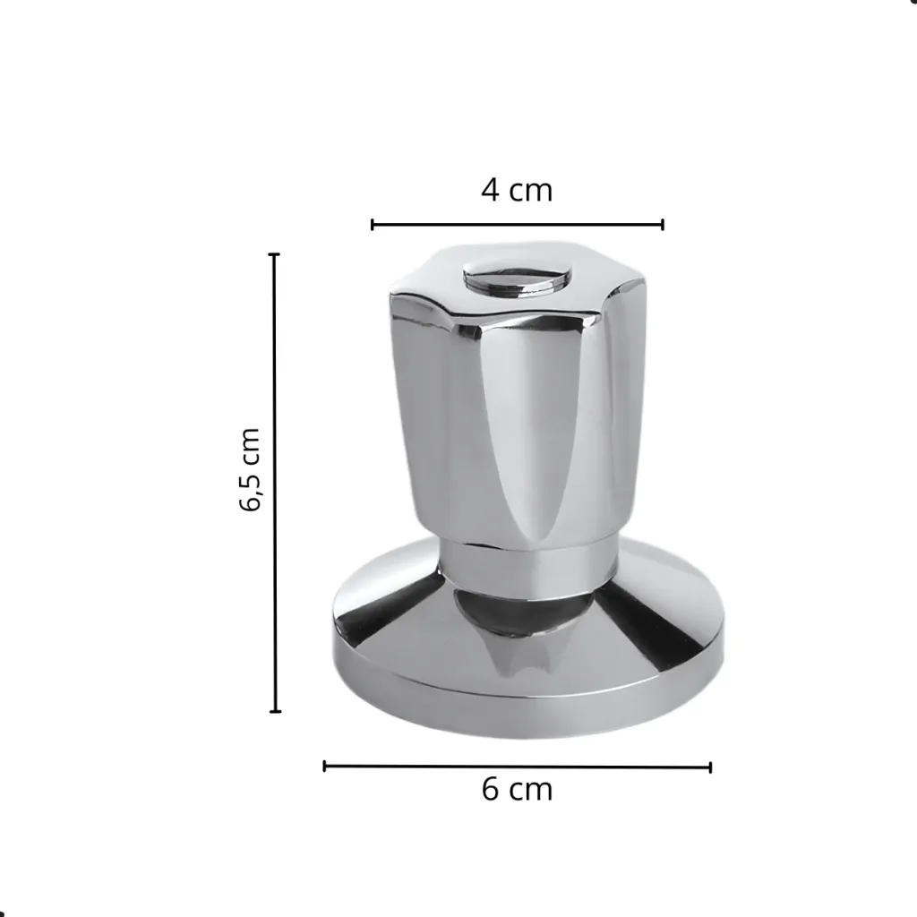 Acabamento para registro padrão Deca modelo C50 1/2 E 3/4 - Imagem 3